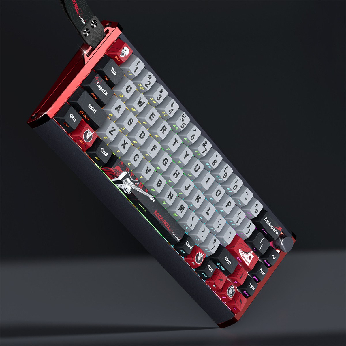GK61/68HE 8K Magnetic Gaming Keyboard USB Wired Aluminum Case